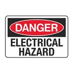 Danger Electrical Hazard Decal